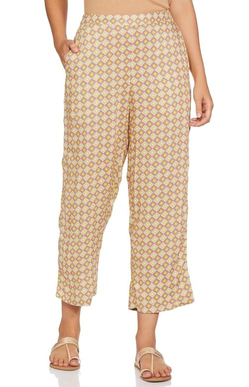 Fabslo  Women's Regular Pants Mint