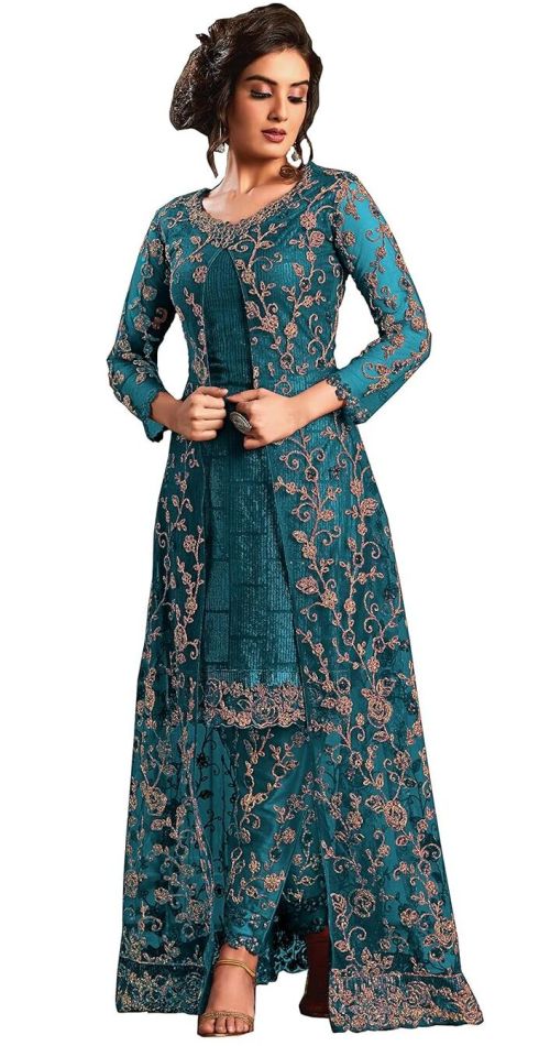 Fabslo Women's Anarkali Long Gown